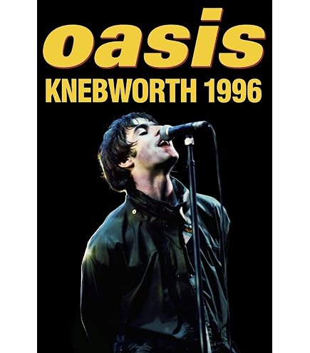Oasis Knebworth 1996 (2021) Movie Poster Framed or Unframed Glossy
