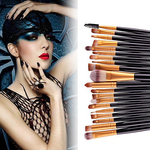 Hansee Lot de 20 pinceaux de maquillage