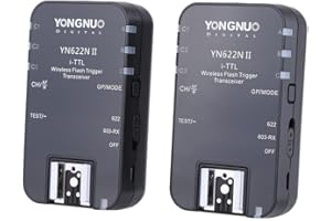 Yongnuo YN-622N II wireless i-TTL Blitzauslöser für Nikon Kamera mit WINGONEER Diffuser