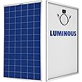 Luminous BIS Certified Polycrystalline 170 Watt Solar Panel for Home with PID Resistance Technology and Severe Weather Resilience (12 Volt)