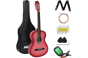 DAWOO 4/4 Size Acoustic Guitar -38 inch Classic Guitar,A Quality Choice for Beginners and Music Lovers.