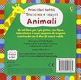 Image de Animali. Trascina e scopri. Primi libri tattili