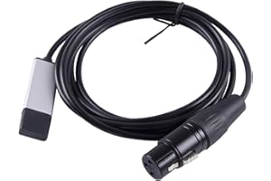 USANGREEN Adaptateur d'interface USB vers DMX RS485 Convertisseur série 3 broches XLR LED DMX512 Freestyler Logiciel PC vers éclairage de scène Câble variateur avec puce FTDI compatible Win10 Mac OS (1,8 m)