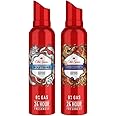 Old Spice Wolfthorn No Gas Deodorant Body Spray Perfume For Men, 140ml & Lionpride No Gas Deodorant Body Spray Perfume, 140ml