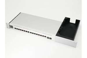 Rackmontering för Ubiquiti USW-PRO-MAX-16-POE 19" 1U - Färg Silvergrå