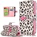 Produktbild Roreikes Apple iphone SE 5 5S, iphone SE 5 5S Case, Hülle Muster Blume Strap Wallet Cover Tasche Bunte Retro PU Leder Flip Case Handytasche Muster Schutz Hüllen im Bookstyle Handyhülle Ledertasche mit Stand mit Neun Funktion Kartenfächer Magnetverschluss Magnet Etui Schale Schutzhüllen für Apple iphone SE 5 5S