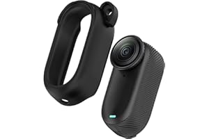 FTRONGRT Cover Compatibile con Insta360 GO 3S / Insta360 GO 3, Antigraffio, Silicone Morbido Custodia Protettiva Compatibile con Insta360 GO 3S / Insta360 GO 3 Telecamera.Nero