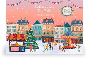 Vitavea BioNutrisanté - Calendrier de l'Avent 2025 - Assortiment de 24 Thés & Infusions - Coffret de Noël - Idée Cadeau Femme/Homme - Gourmandes et BIO - Détente, Digestion, Evasion, Sommeil