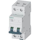 5SL62167 Magnetic Thermal Circuit Breaker 2P 16A C Curve 6kA 400V
