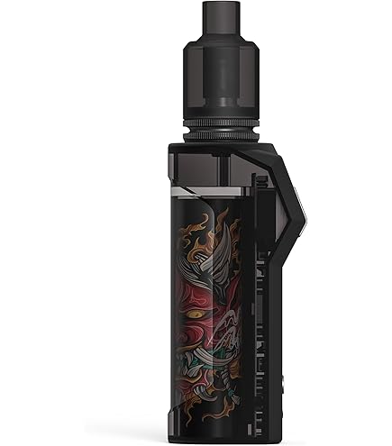 E Cigarette Starter Kit, YumaPuff Armor 100w, E Cigs, Batería recargable de  2000 mah, Enorme Kit de Vape con pantalla,Sin Nicotina y Sin E-líquido  (Red) : Amazon.es: Electrónica