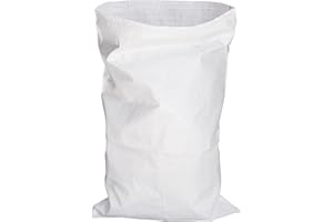 SKIR'CO SKIRCO (5 szt.) białe worki tkane PP 50 x 80 cm, worek do budowania gruzu, do usuwania odpadów