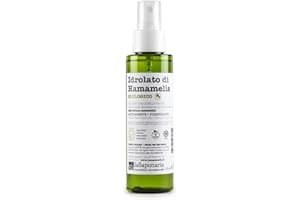 LASAPONARIA La Saponaria | Idrolato di hamamelis bio, Acqua floreale astringente, decongestionante, ideale per pelli impure e grasse, 100ml