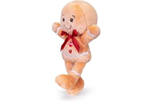Trudi Omino Pan di zenzero Zeno Soggetti natalizi in peluche, decorazioni albero di Natale | 10x18x6cm taglia XXS | Xmas | modello 29362