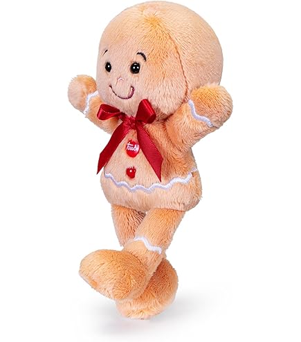 Trudi Babbo Natale Seduto - Peluche Natalizio Morbido Con Decorazione Per Albero - Foto 3