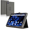 INSOLKIDON Compatible with DOOGEE T30 Pro 11 INCH 2023 Tablet case, Full Coverage Ultra Slim leather Cover Case with folding Stand Cover Rugged with Auto Sleep/Wake