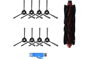 NC Yooria para Lefant Accesorios 8* cepillo lateral +1* cepillo principal kit para izquierda m200 m201 m301 m501 m520 m571 t700 robótico Partes de aspirador reemplazo