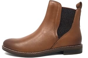 MARCO TOZZI Women's Chelsea Boots Leather Elegant