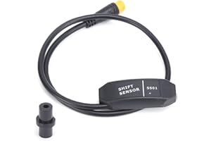 MUMISUTO Sensor de cambio de marchas para BAFANG BBS01 BBS02Motor de accionamiento medio Accesorios de conversión de bicicleta eléctrica Material de nailon Universal para 24 V a 72 V