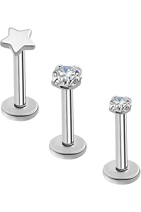 Boucle D Oreille Acier Inoxydable Homme,Vis 7Mm Boucle D'Oreille Hommes Vert[u19482] - Achat