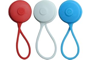 OneNine Cartella per la scuola con luci lampeggianti a LED, 3 pezzi, riflettori a LED per bambini, riflettori, luce lampeggiante, ciondolo per cani, luce di sicurezza per zaino, jogging, escursionismo