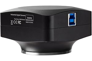 Amscope 20 MP USB3.0 BSI C-Mount microscopio fotocamera con taratura Slide