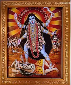 Shree Handicrafts Lord Kali MATA Photo Frame