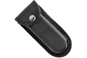 WAENZEENH Oxford Cloth Sheath Sheath Tool Holsters Multitool Sheath for Pliers Pruning Shears Secateurs Scissors Black 15 x 7cm