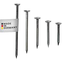90 Clous Suspension Tableaux Acier - 3 Tailles (1.3/1.4/1.8mm) - Bouchons Laiton - Pour Cadres, Miroirs, Plâtre, Bois