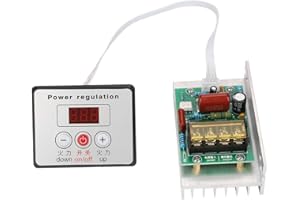 Akozon Motor Drehzahlregler AC 220 V 8000 Watt Elektronische Regler High Power SCR Drehzahlregler Motor