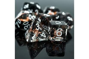 World of Dice Klassenwürfel Vikinger - 7 TLG. Rollenspiel-Würfel-Set für Pen and Paper, z. B. Dungeons and Dragons, Das Schwarze Auge, Pathfinder