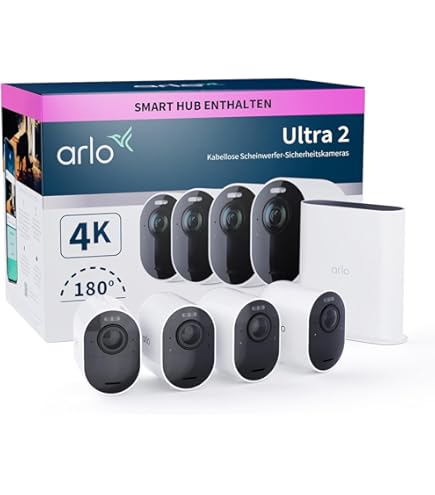 Panneau solaire 6 W compatible avec les caméras Arlo Pro 5S 2K, Pro 4