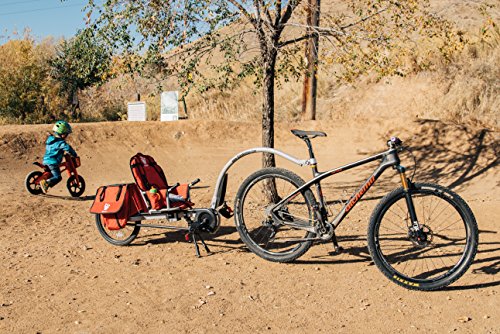 Weehoo iGo función Atril para Remolque Etiqueta a lo Largo de los niños, Negro, Medium