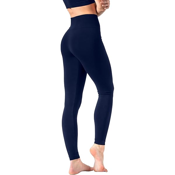 Leggings Donna Pancia Piatta - Vita Alta, Modellanti, Opachi, Made In Italy, 200 Denari - Foto 10