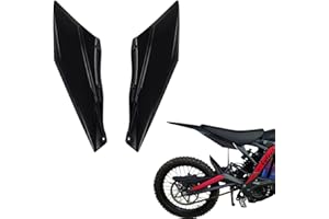 LINGQI RACING Modified Rear Side Fenders Fit to Sur-Ron Light Bee X and S. Side Dirt Pit Mudguards for SURRON. BLACK