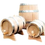5L Neue Eichenfässer, Weinfässer, Whiskyfässer, massives Eichenfass