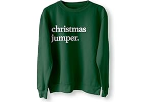 BlackMacaw - Unisex Funny Christmas Jumpers | Family Xmas Sweater | Soft and Cozy Christmas Jumpers | Christmas Jumpers for Women | Unisex Flashing Ugly Christmas Sweater | Family Christmas Jumpers