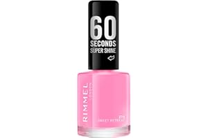 Rimmel London 60 Seconds Super Shine by Rita Ora Nail Polish, 270 Sweet Retreat, 8 ml