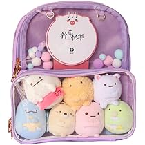 clear backpack for pins