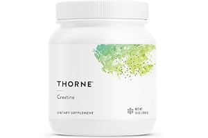 THORNE Creatine, Micronized Creatine Monohydrate Powder, 90 Servings | Supports Lean Muscle Mass, Endurance & Cognitive Function, Unflavored, 5 g per Serving, NSF Certified for Sport