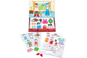 Bigjigs Toys, Mag-Play (Dress Up), Magnets & Magnetic Storytelling Board