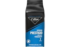 Cellini Prestigio 100% Arabica fasola, 1000 g, 1 opakowanie (1 x 1 kg)