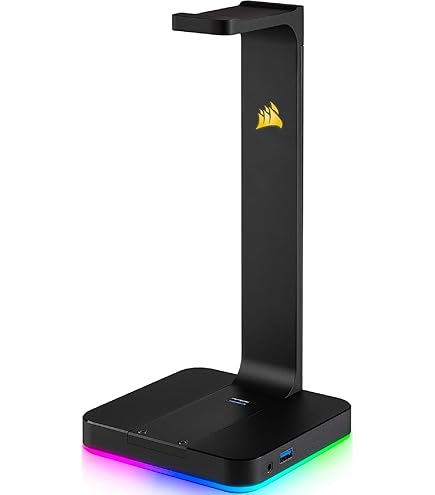 Support Pour Casque Razer Noir – Présentoir Stable Pour Casque Gaming, Bureau Ou étagère