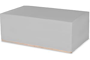 TEXDEKO GMBH TexDeko Husse für Europaletten Überzug wasserabweisend Bezug für Europaletten (3 Paletten 120x80x44cm, Grau)