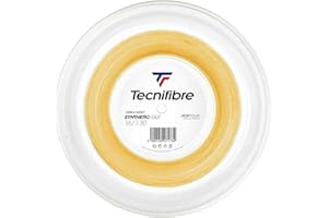 Tecnifibre Synthetic Gut 200M Tennis Rotolo di Corde Multifilamento Giallo