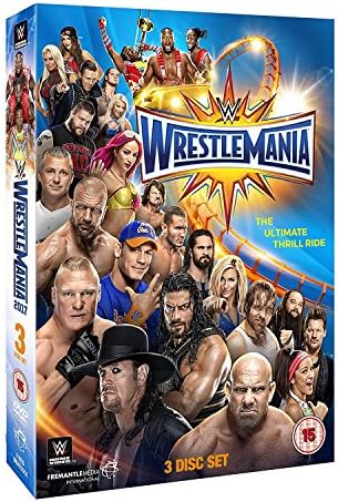 WWE: WrestleMania 33 DVD - 3 Disc's