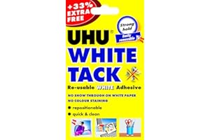 UHU WHITE TACK HANDY + 33% FREE BLISTER