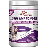 MUSCRET Keto Friendly Fat burner Lotus Leaf Churan For Wellness Skin Weight Loss Hair & many more for men & women 300 gram