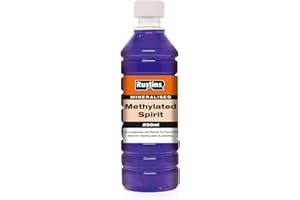 Rustins Methylated Spirit for Cleaning and Degreasing
