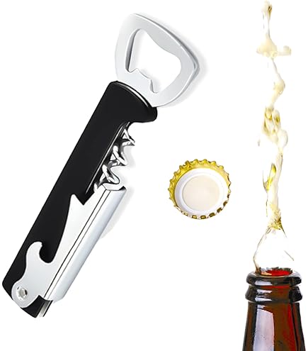 Aazon.co: 5 Pcs Rando Color Travel Pocket Wine Corkscrew Portable Wine Cork Opener Ini Cork - View #5