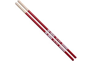 Vic FIrth - Baquetas de timbales de la serie World Classic® Signature SAA - Alex Acuña 'Conquistador' Timbale - Color Roja